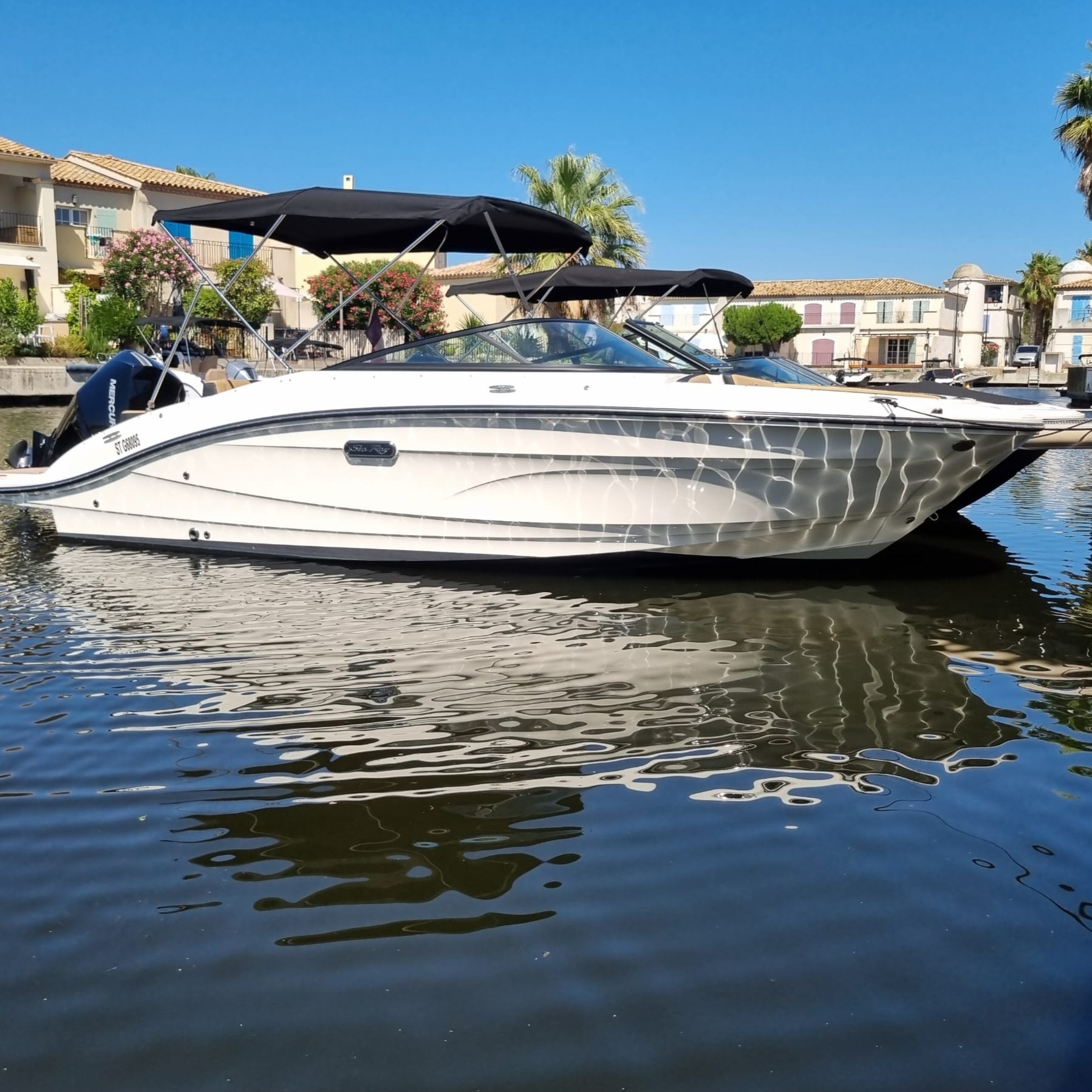SEA RAY 210 HORS BORD
